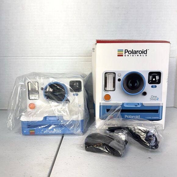 Polaroid Originals OneStep 2 Viewfinder I-Type Instant Camera Summer Blue - Picture 1 of 10